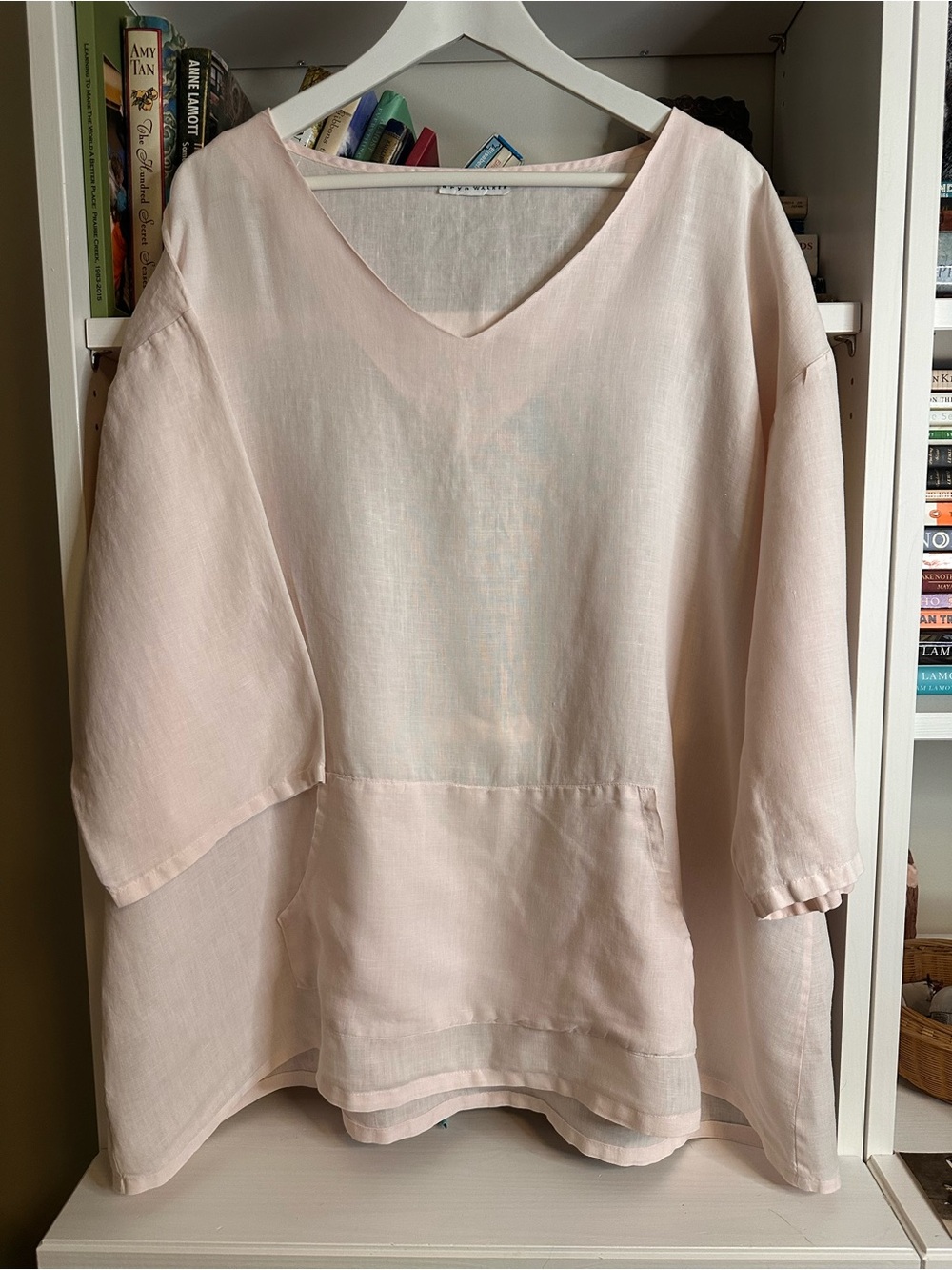 Bryn Walker Linen shirt.  Size 1X